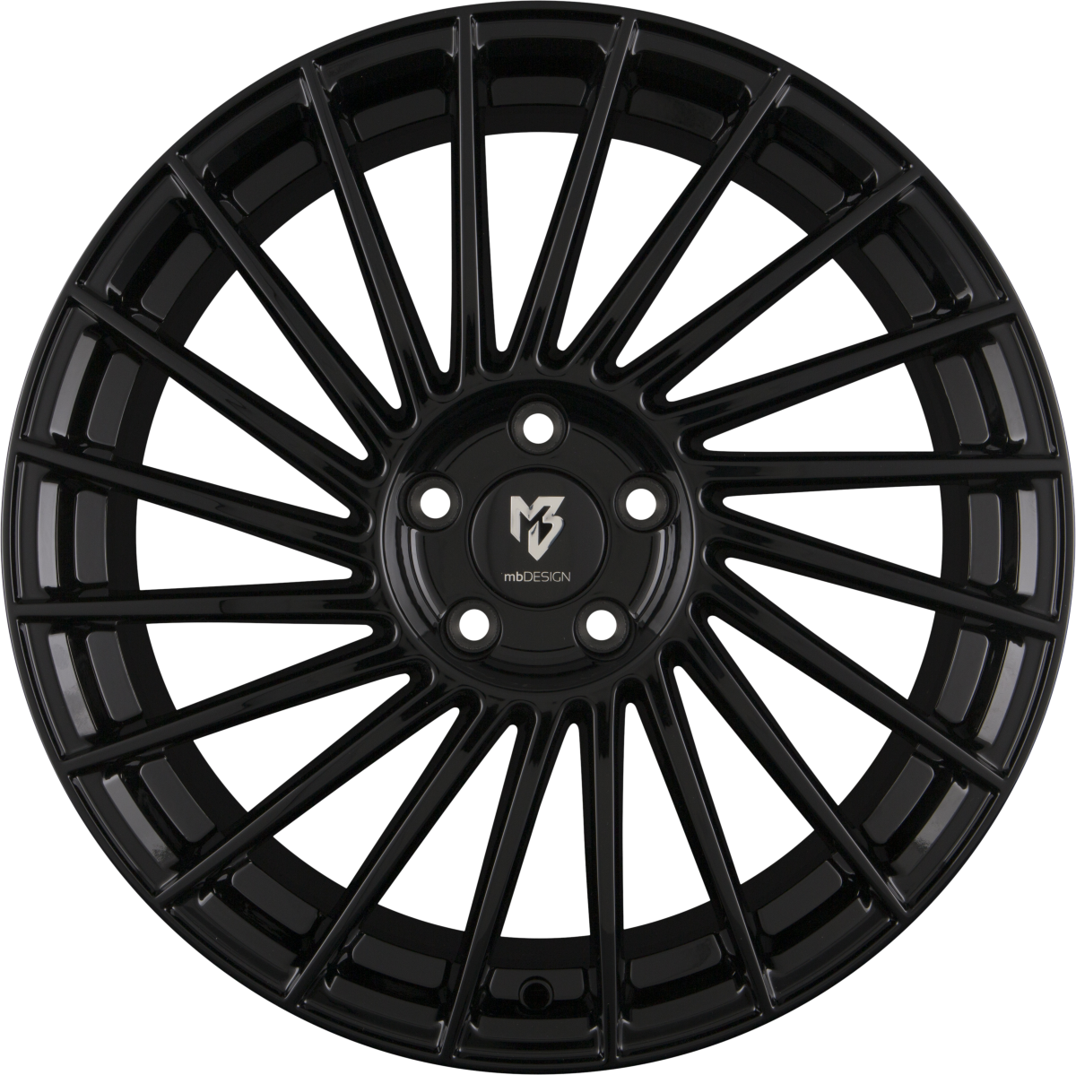 Mbdesign VR3 Glanzschwarz Alufelge 8.5x20 Zoll ET35 LK 5x112 ML75