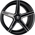 Mbdesign KV1 schwarz glänzend poliert Alufelge 10.5x20 Zoll ET50 LK 5x112 ML75