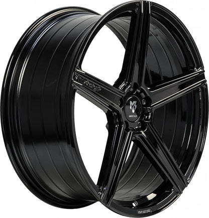 Mbdesign KV1 S schwarz glänzend Alufelge 8x21 Zoll ET35 LK 5x114.3 ML75 – Bild 3