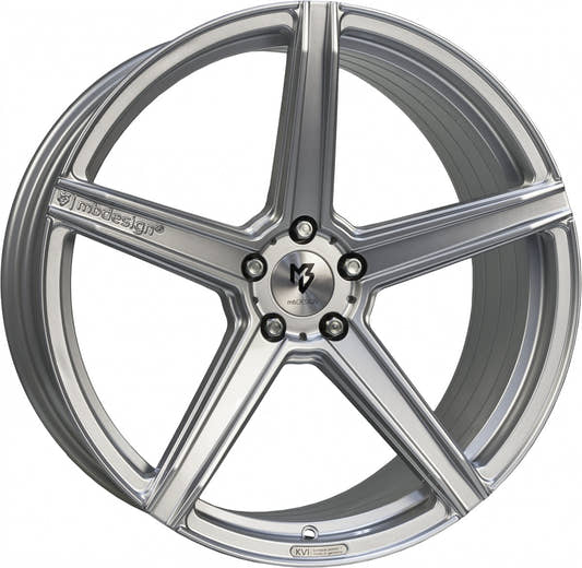 Mbdesign KV1 S silber glänzend Alufelge 10.5x21 Zoll ET45 LK 5x112 ML75