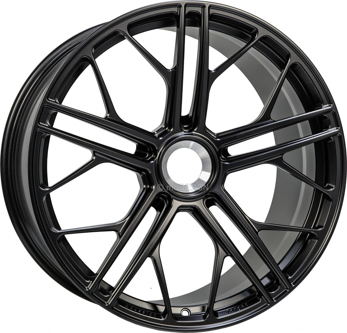 Mbdesign SF1 ZV schwarz seidenmatt Alufelge 8.5x20 Zoll ET53 LK 1x1 ML84.1