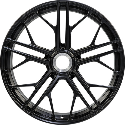 Mbdesign SF1 ZV schwarz seidenmatt Alufelge 8.5x20 Zoll ET53 LK 1x1 ML84.1 – Bild 2