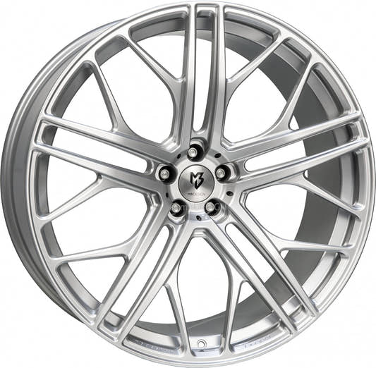 Mbdesign SF1 silber glänzend Alufelge 9.5x21 Zoll ET50 LK 5x130 ML71.55