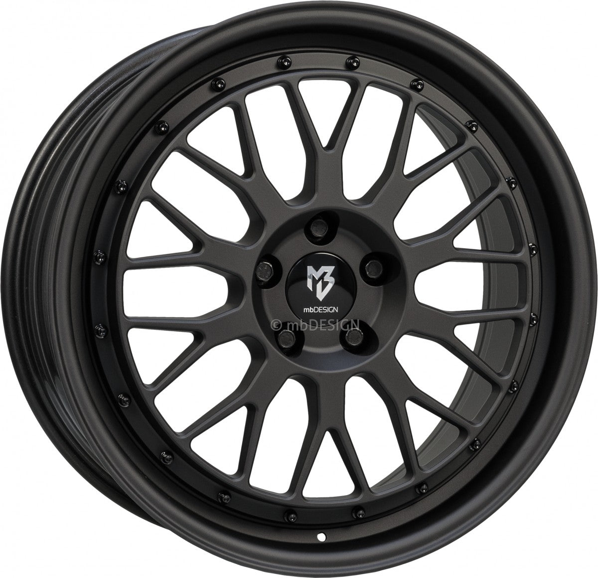 Mbdesign LV1 schwarz stumpfmatt Alufelge 9x20 Zoll ET42 LK 5x112 ML66.5