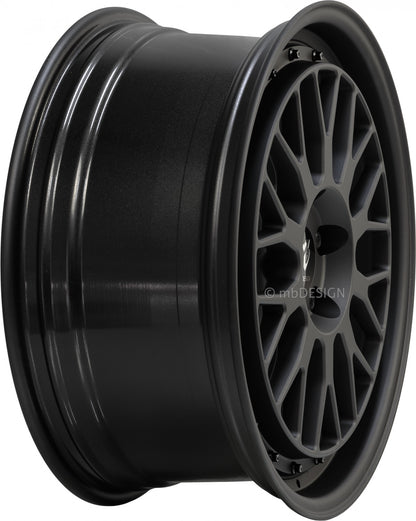 Mbdesign LV1 schwarz stumpfmatt Alufelge 9x20 Zoll ET42 LK 5x112 ML66.5 – Bild 3
