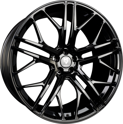 Mbdesign SF1 Forged Schwarz Glänzend (B3) Alufelge 9x20 Zoll ET40 LK 5x114.3 ML75 – Bild 2