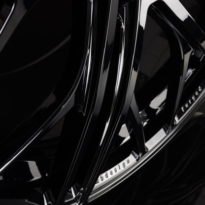 Mbdesign SF1 Forged Schwarz Glänzend (B3) Alufelge 9x20 Zoll ET40 LK 5x114.3 ML75 – Bild 5