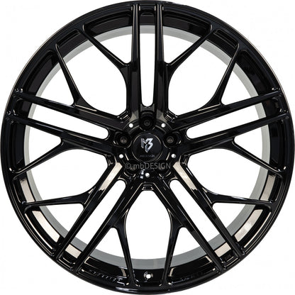 Mbdesign SF1 Forged Schwarz Glänzend (B3) Alufelge 9x20 Zoll ET52 LK 5x120 ML65.1 – Bild 2