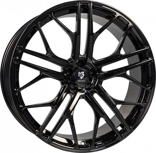 Mbdesign SF1 schwarz glänzend Alufelge 9.5x21 Zoll ET30 LK 5x120 ML75