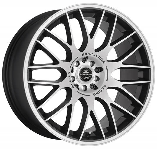 Barracuda Karizzma mattblack-polished 8x18 ET38 - LK5/110 ML72.6