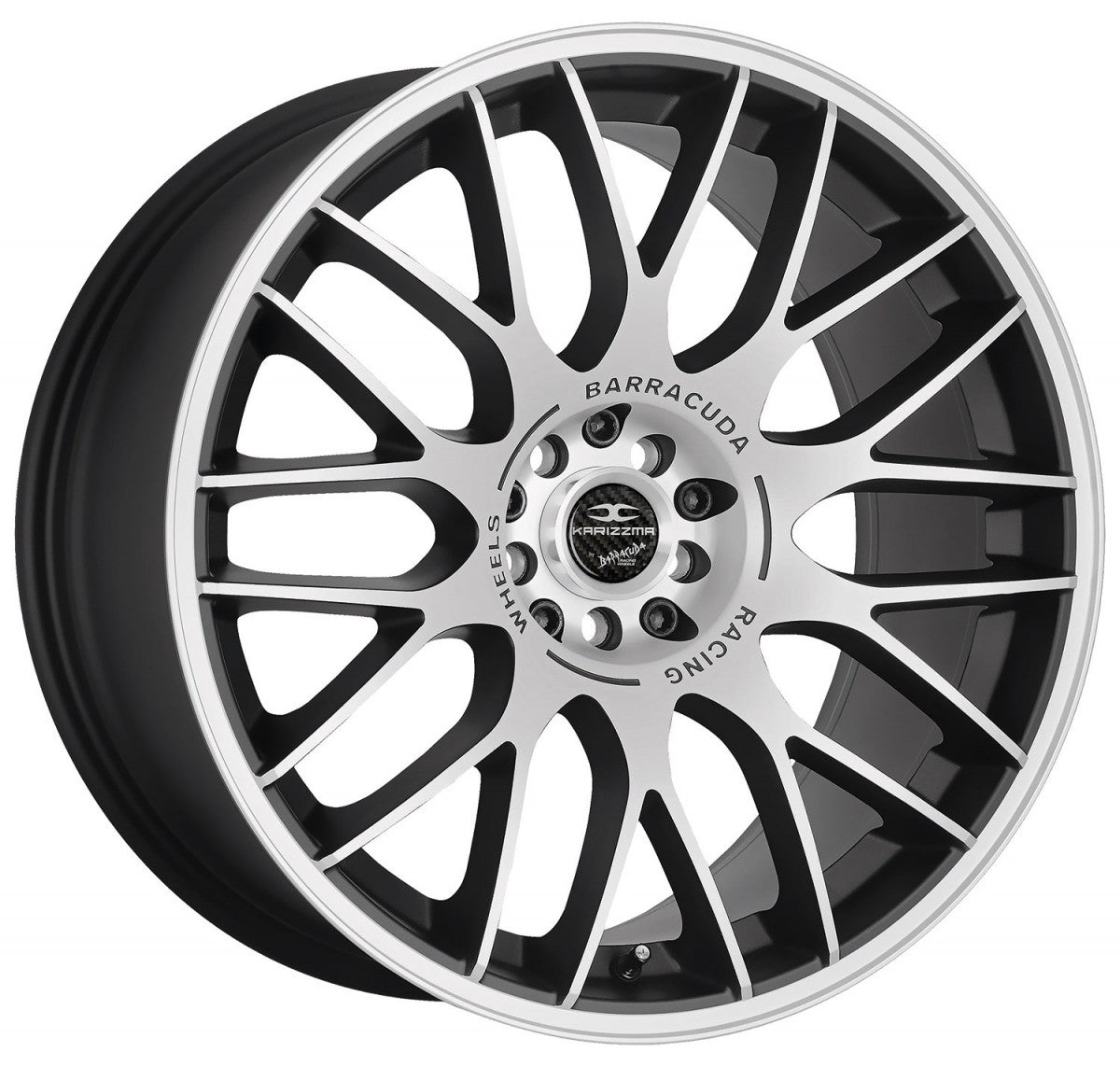 Barracuda Karizzma mattblack-polished 8x18 ET38 - LK5/110 ML72.6
