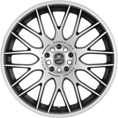 Barracuda Karizzma mattblack-polished 8x18 ET38 - LK5/110 ML72.6
