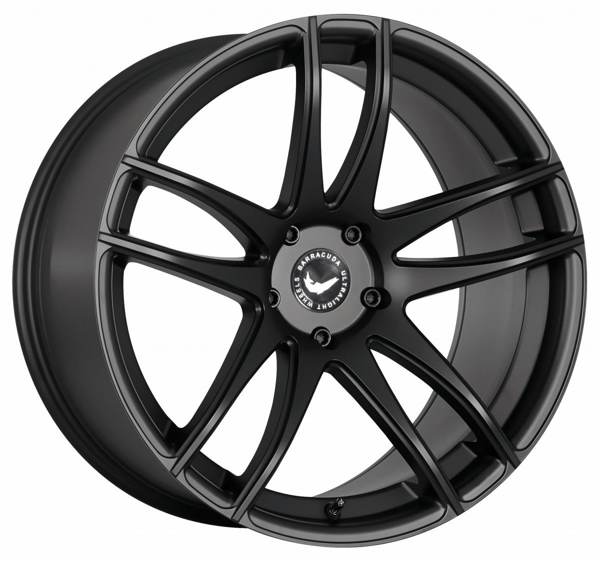 Barracuda Shoxx mattblack 8x18 ET40 - LK5/108 ML73.1