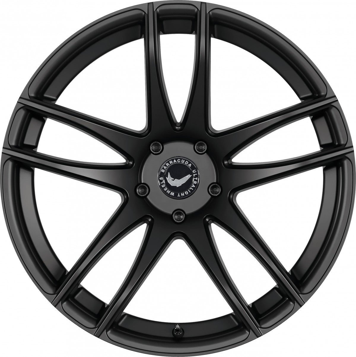Barracuda Shoxx mattblack 8x18 ET40 - LK5/108 ML73.1