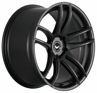 Barracuda Shoxx mattblack 8x18 ET40 - LK5/108 ML73.1