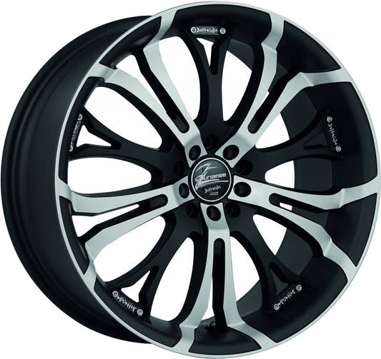Barracuda Tzunamee mattblack-polished 7.5x17 ET38 - LK4/98 ML73.1