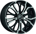 Barracuda Tzunamee mattblack-polished Alufelge 7.5x17 Zoll ET35 LK 5x100 ML73.1