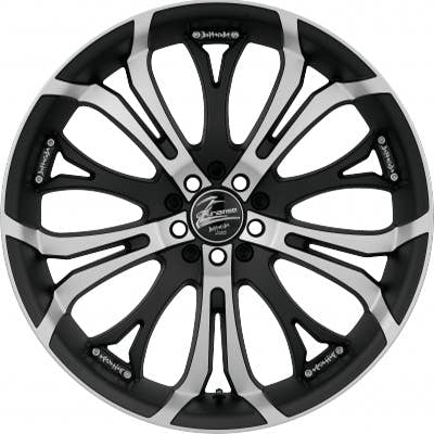 Barracuda Tzunamee mattblack-polished 7.5x17 ET35 - LK5/100 ML73.1