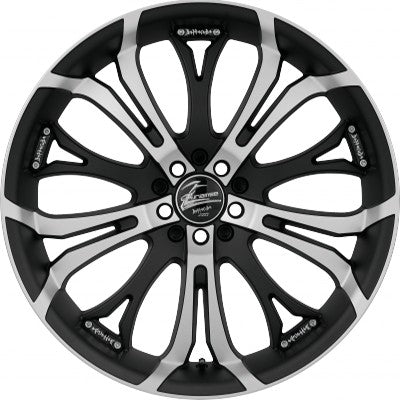 Barracuda Tzunamee mattblack-polished 8x18 ET38 - LK4/100 ML73.1