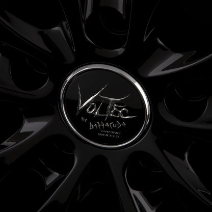 Barracuda Voltec T6 higloss black inox lip Alufelge 8x18 Zoll ET38 LK 4x100 ML73.1 – Bild 5