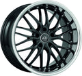 Barracuda Voltec T6 higloss black inox lip Alufelge 8x18 Zoll ET32 LK 5x100 ML73.1
