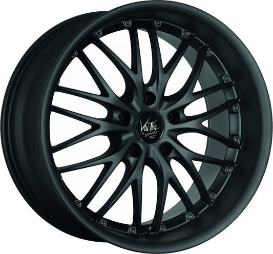 Barracuda Voltec T6 mattblack PureSports Alufelge 8x18 Zoll ET45 LK 5x112 ML73.1