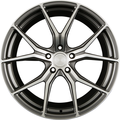 Barracuda Inferno higloss-gunmetal-polished Alufelge 8.5x19 Zoll ET45 LK 5x112 ML73.1 – Bild 3