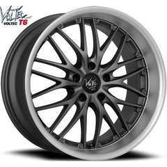 Barracuda Voltec T6 gunmetal polished Alufelge 8x19 Zoll ET38 LK 5x120 ML72.6