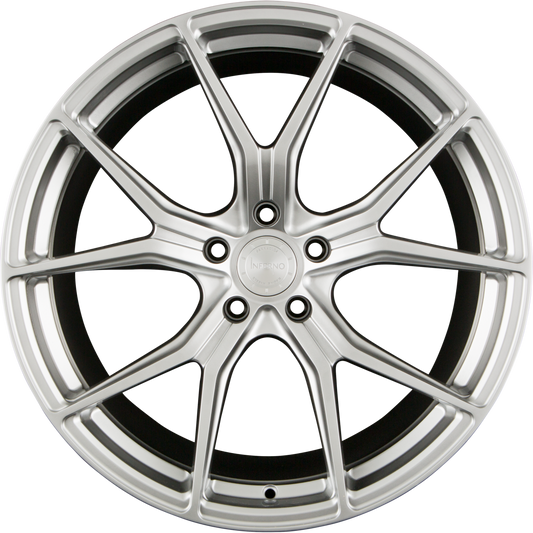 Barracuda Inferno Silver Alufelge 10x20 Zoll ET40 LK 5x114.3 ML73.1