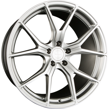 Barracuda Inferno Silver Alufelge 10x20 Zoll ET40 LK 5x114.3 ML73.1 – Bild 2