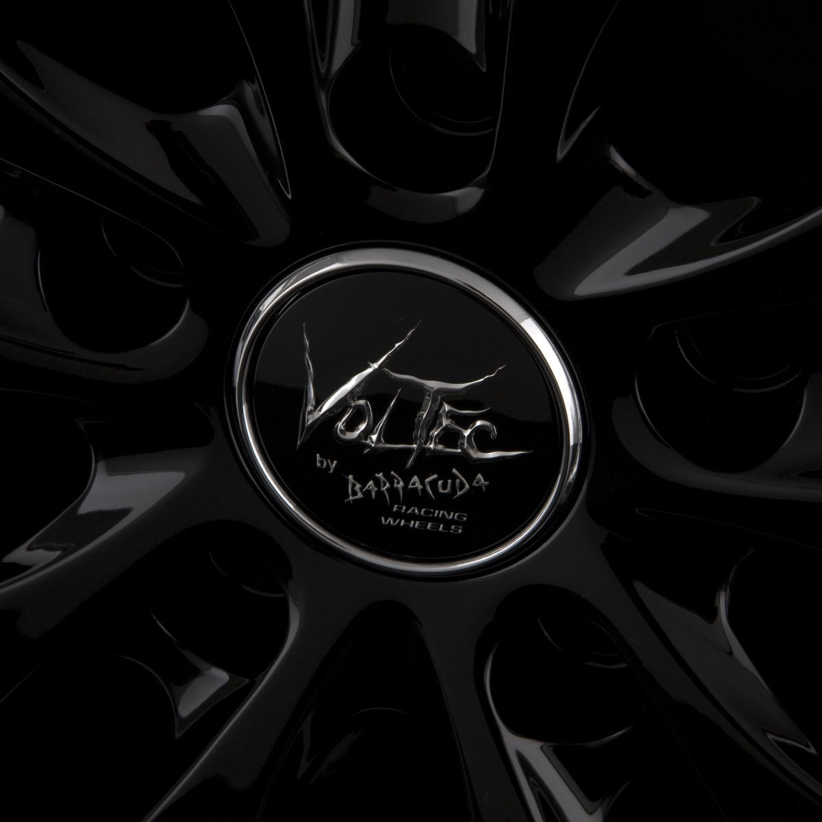 Barracuda Voltec T6 Highgloss Black Inox Lip Alufelge 8x19 Zoll ET40 LK 5x114.3 ML73.1 – Bild 3