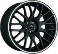Barracuda Karizzma mattblack PureSports / Color Trim weiss - DS3 8x18 ET35 - LK5/110 ML72.6