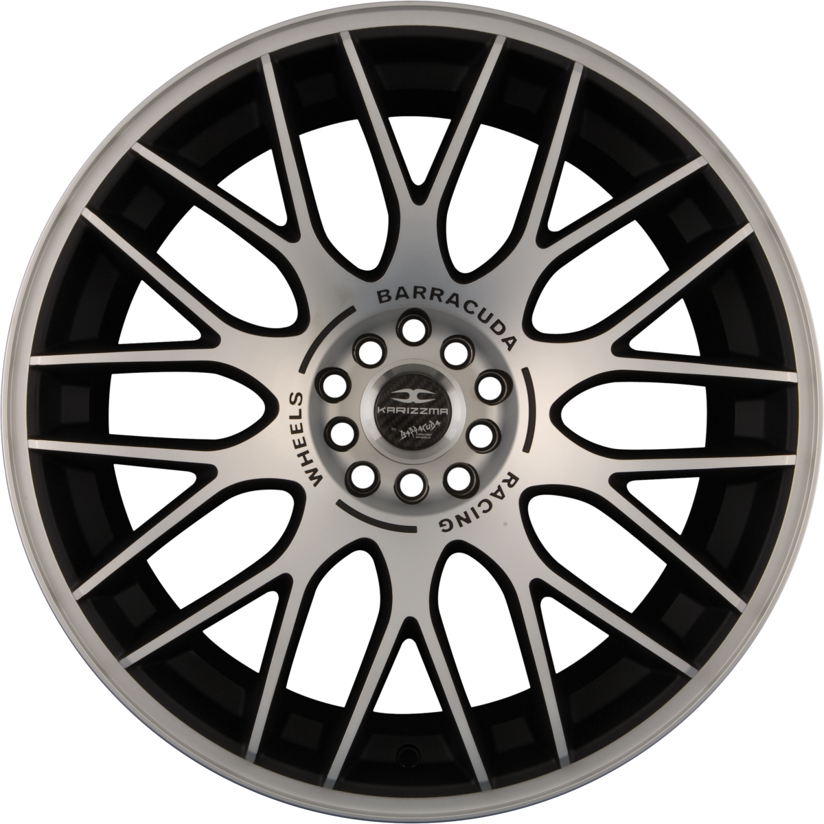 Barracuda Karizzma mattblack-polished - DS3 Alufelge 8x18 Zoll ET35 LK 5x110 ML72.6 – Bild 3