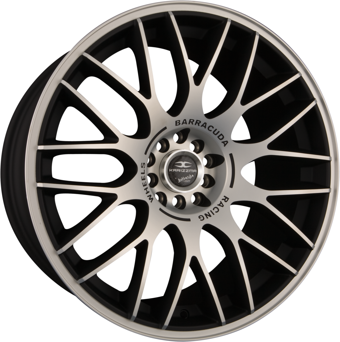 Barracuda Karizzma mattblack-polished - DS3 Alufelge 8x18 Zoll ET35 LK 5x110 ML72.6 – Bild 4
