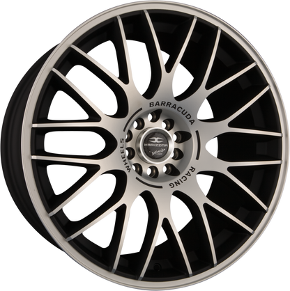 Barracuda Karizzma mattblack-polished - DS3 Alufelge 8x18 Zoll ET35 LK 5x110 ML72.6 – Bild 4