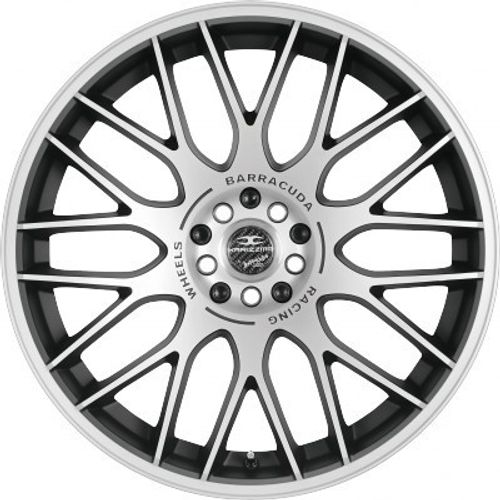 Barracuda Karizzma mattblack-polished - DS5 Alufelge 8x18 Zoll ET40 LK 5x112 ML73.1 – Bild 2