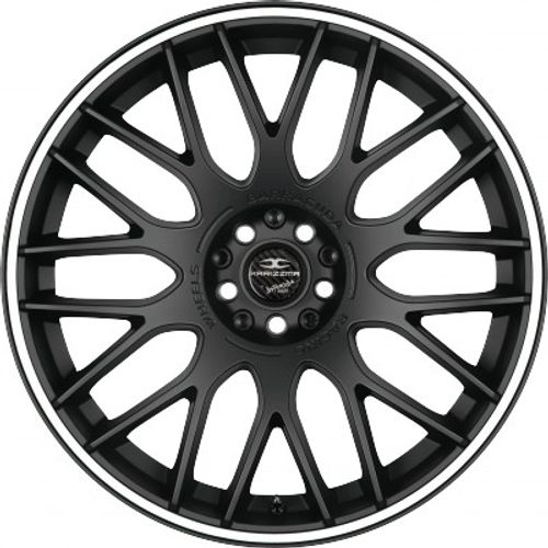 Barracuda Karizzma mattblack PureSports / Color Trim weiss - DS5 Alufelge 8.5x19 Zoll ET27 LK 5x100 ML73.1 – Bild 2