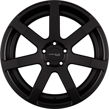 Corspeed Challenge Matt Black Pure Sports Alufelge 9x20 Zoll ET40 LK 5x114.3 ML73.1