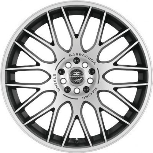 Barracuda Karizzma mattblack-polished - DS15 Alufelge 8.5x19 Zoll ET23 LK 5x110 ML72.6 – Bild 2