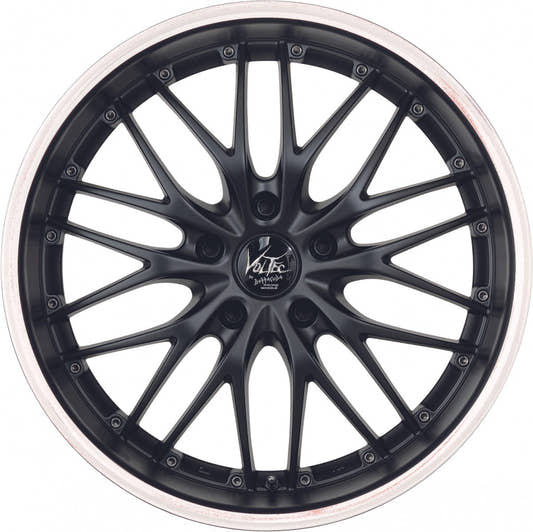Barracuda Voltec T6 mattblack PureSports / Color Trim weiss - DS5 8x18 ET40 - LK5/112 ML73.1