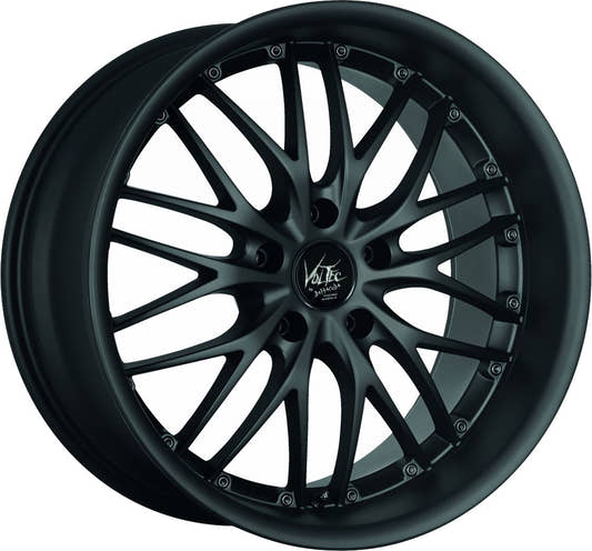Barracuda Voltec T6 mattblack PureSports - DS20 Alufelge 8x18 Zoll ET18 LK 5x120 ML72.6