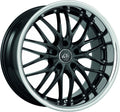 Barracuda Voltec T6 higloss black inox lip - DS3 Alufelge 8x18 Zoll ET35 LK 5x120 ML72.6