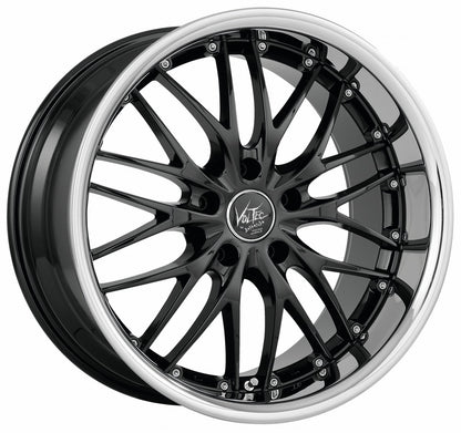 Barracuda Voltec T6 SUV higloss black inox lip - DS3 9x20 ET42 - LK5/120 ML65.1