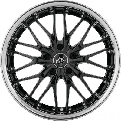 Barracuda Voltec T6 SUV higloss black inox lip - DS3 9x20 ET42 - LK5/120 ML65.1