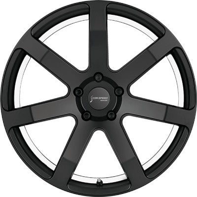 Corspeed Challenge mattblack PureSports / Undercut Color Trim weiss - DS10 8.5x19 ET22 - LK5/112 ML73.1 – Bild 2