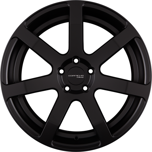 Corspeed Challenge Matt Black Pure Sports Alufelge 9x21 Zoll ET25 LK 5x114.3 ML73.1