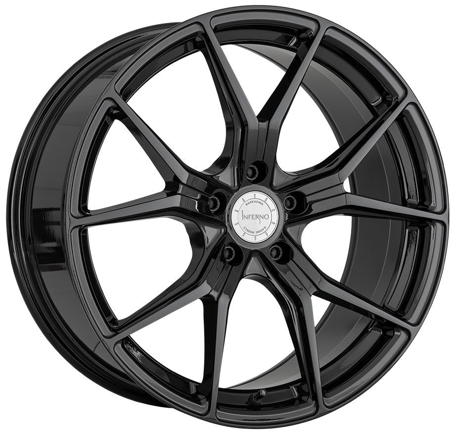 Barracuda Inferno glossy black - DS16 Alufelge 8.5x19 Zoll ET29 LK 5x112 ML73.1