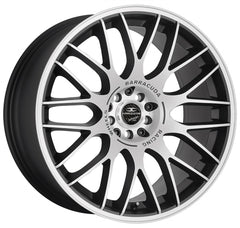 Barracuda Karizzma mattblack-polished - DS10 Alufelge 8.5x19 Zoll ET30 LK 5x108 ML73.1