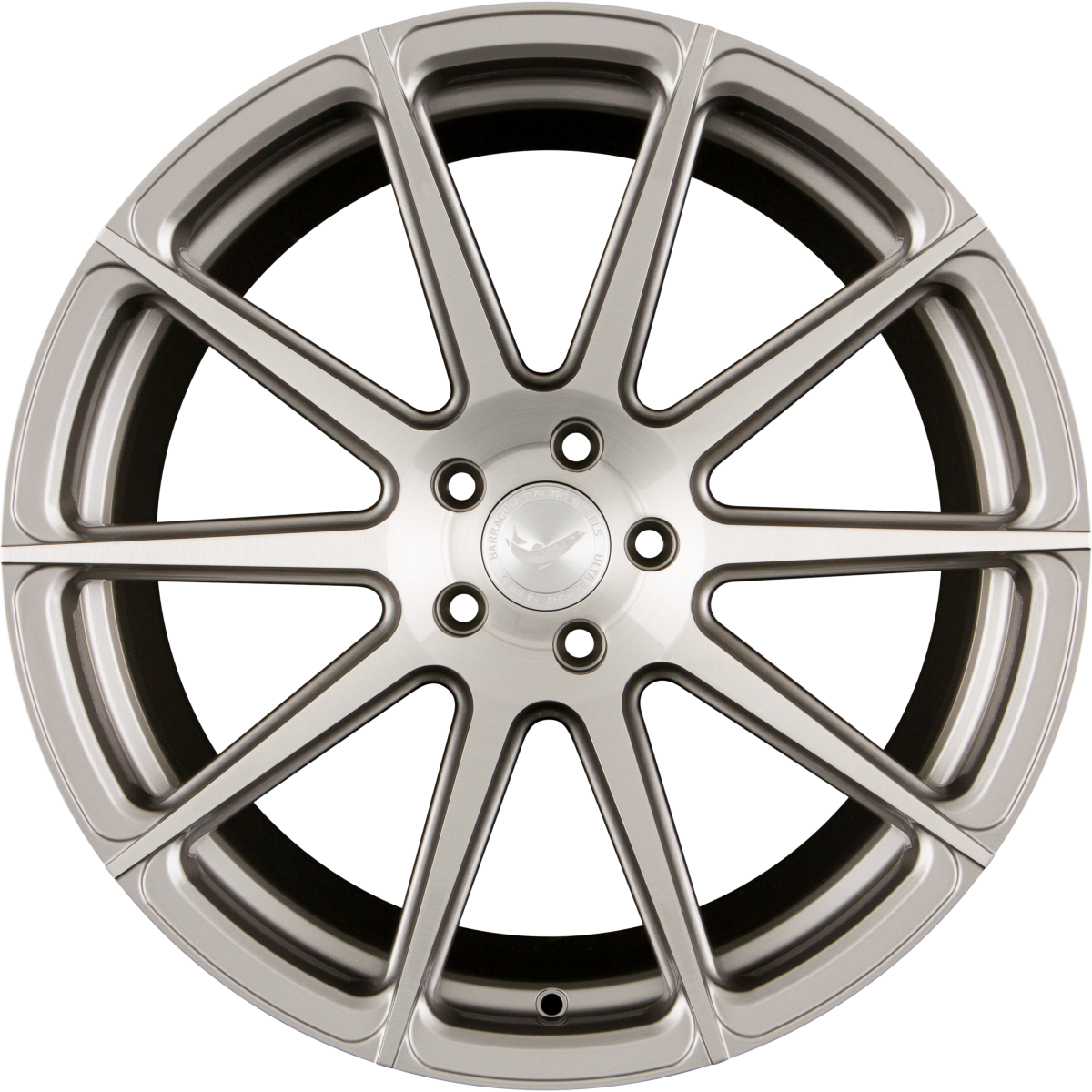 Barracuda Project 2.0 Silver Brushed Surface Alufelge 8.5x19 Zoll ET40 LK 5x114.3 ML73.1