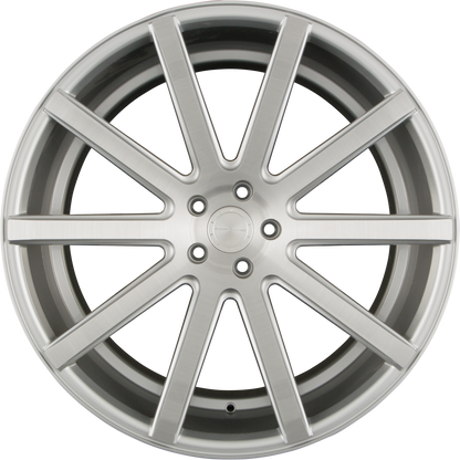 Corspeed Deville Silver Brushed Surface Alufelge 8.5x19 Zoll ET45 LK 5x112 ML73.1
